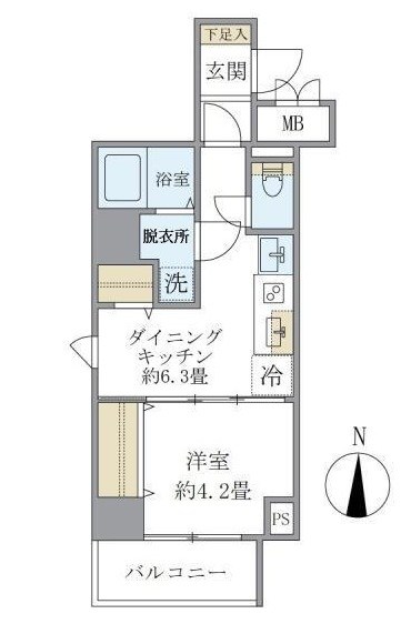 シティフォレスト森下 間取り図