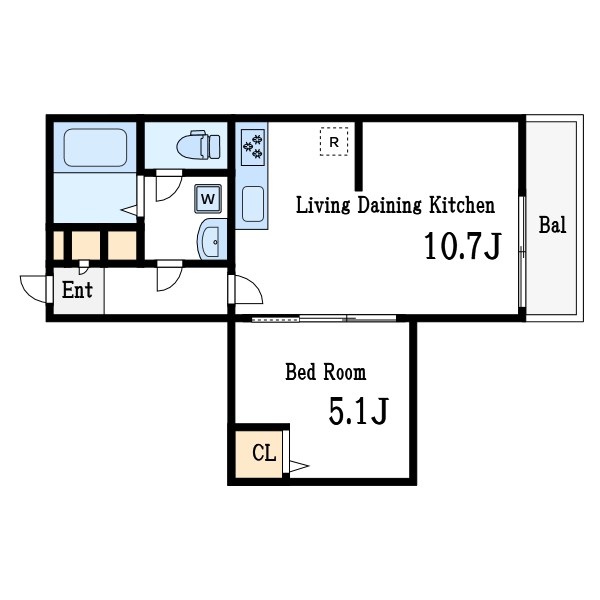 IXO南篠崎 間取り