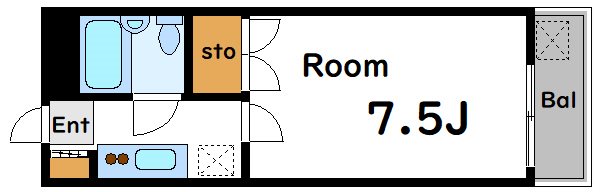 シャトーＭ 502号室 間取り