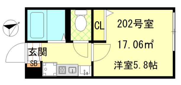 le　cocon平井   間取り