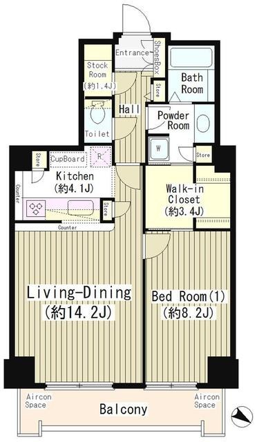 トルナーレ日本橋浜町 間取り