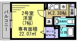 アートスタイル五反野 302号室 間取り