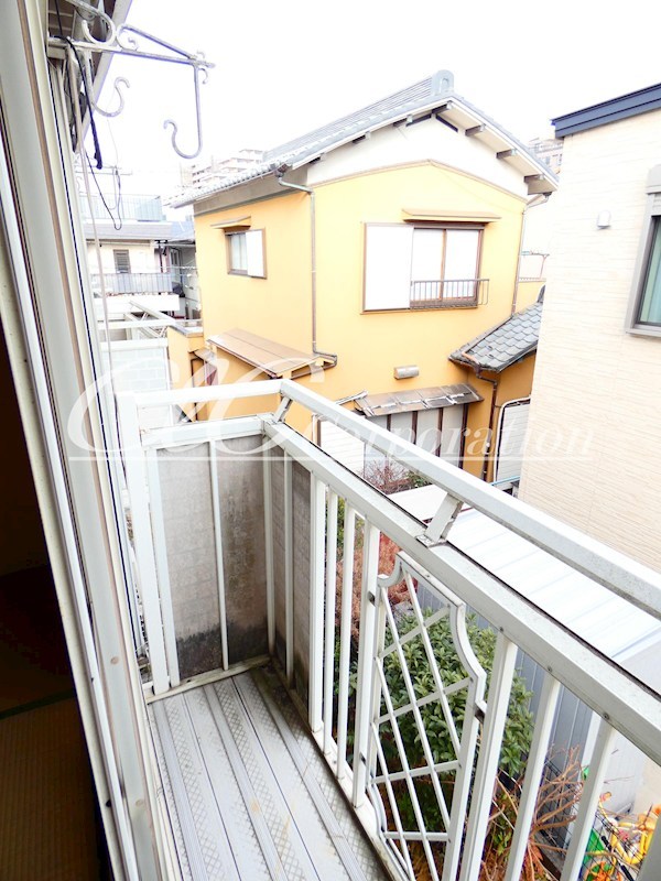 コーポナガタ ベランダ