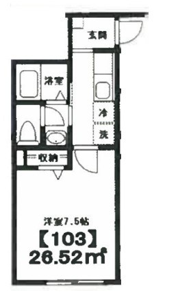 リヴィエールヴィラ  間取り