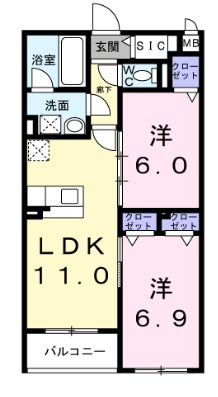セレーシア北小岩 間取り