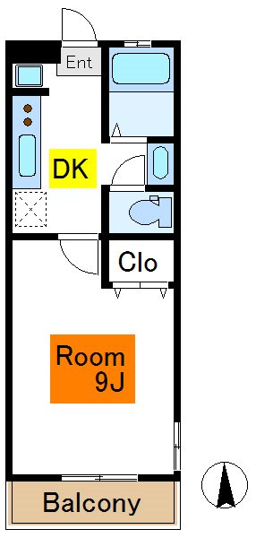 笹野ハイツ (梅島)         間取り