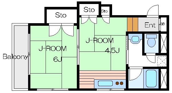 志げる荘 間取り