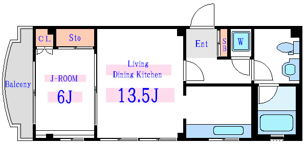 メゾングランデ桐山  間取り