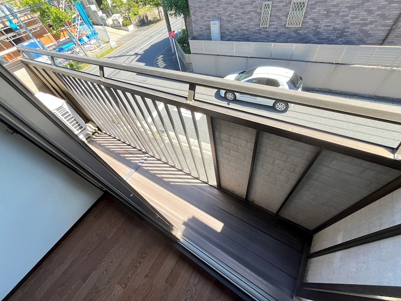 第5吉橋ハイツ ベランダ