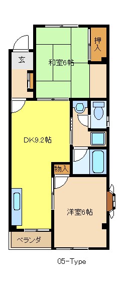 第２グレーシア小泉 間取り図