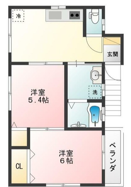 ハイム長島 間取り図