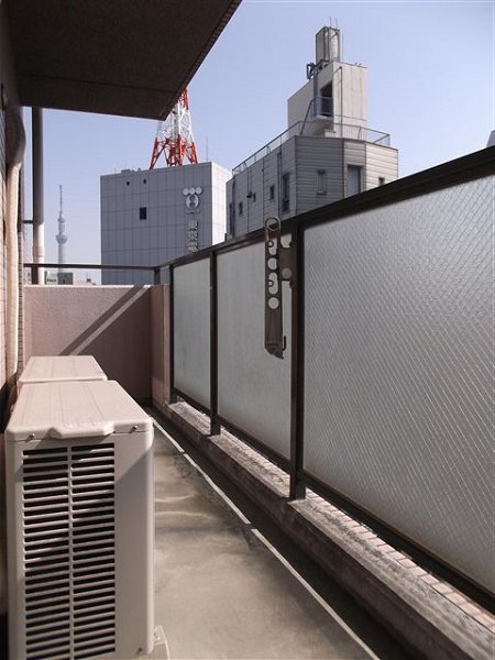 オークマンション ベランダ