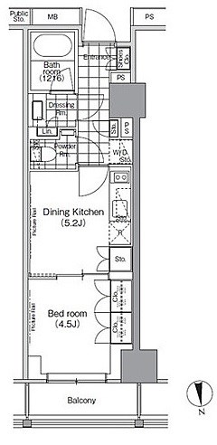 パークハビオ門前仲町 間取り