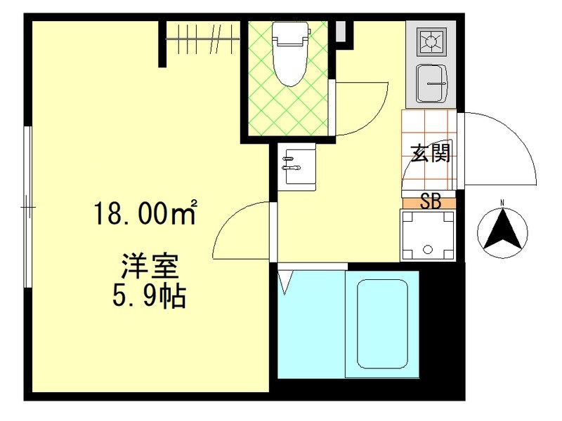 ルミナス千住大橋 間取り