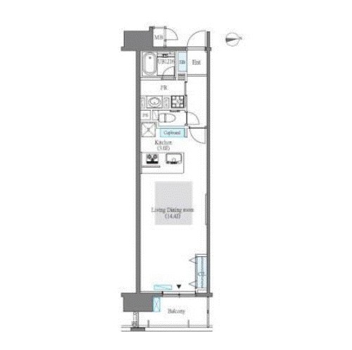ロイヤルパークス西新井    間取り