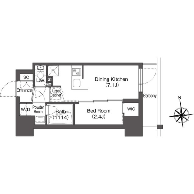 コンフォリア王子 間取り