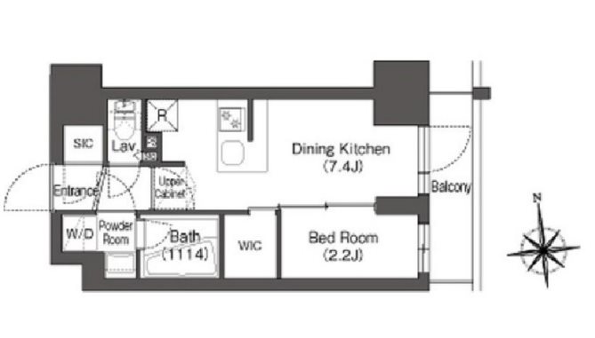 コンフォリア王子 間取り