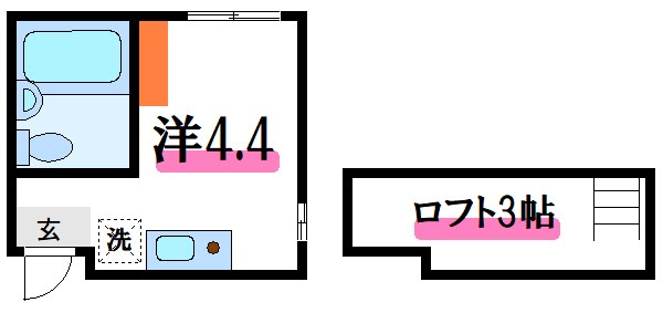 プレシャス北小岩 間取り図