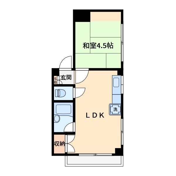 シャトーラトゥール 間取り