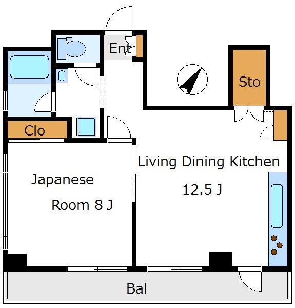 インペリアルハイツ 間取り図