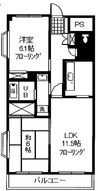 アーバンシティー西葛西 間取り図