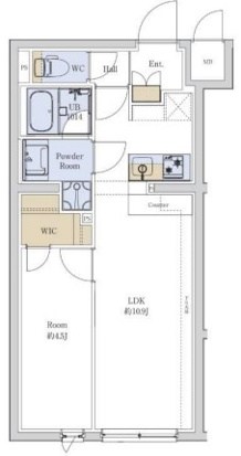 プロスタイルウェルス堀切菖蒲園 間取り