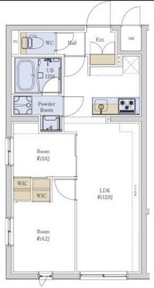 プロスタイルウェルス堀切菖蒲園 間取り