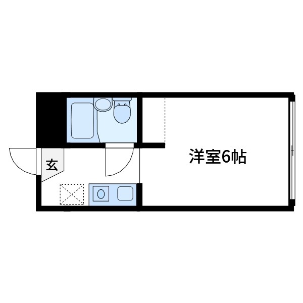 第３メゾンシャンブル 間取り図
