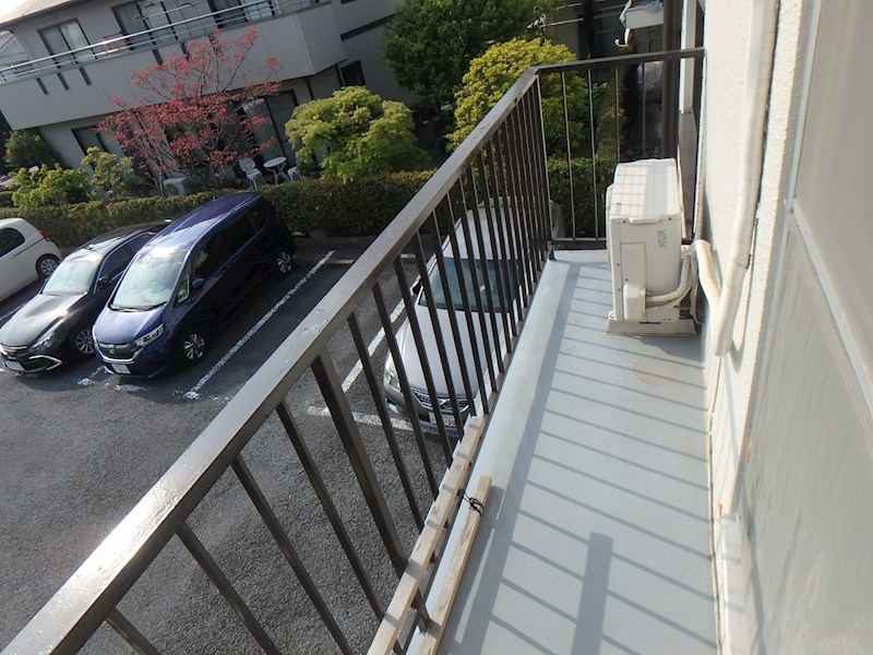 永井コーポラス ベランダ