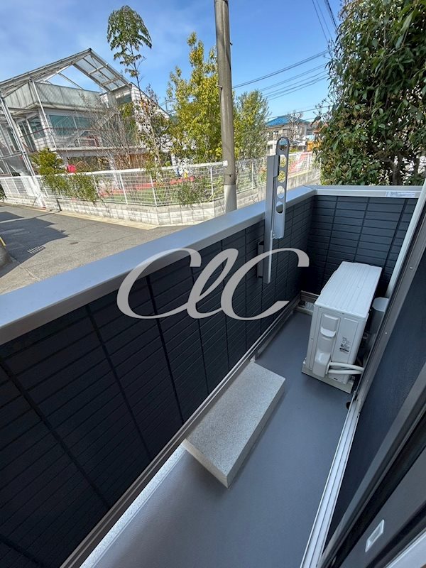 ポエムハウス  ベランダ