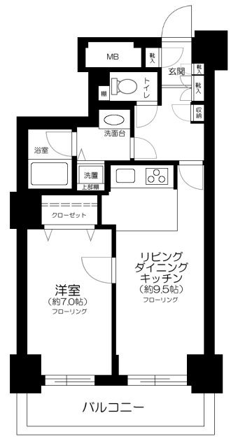 リーデンスタワー 間取り図
