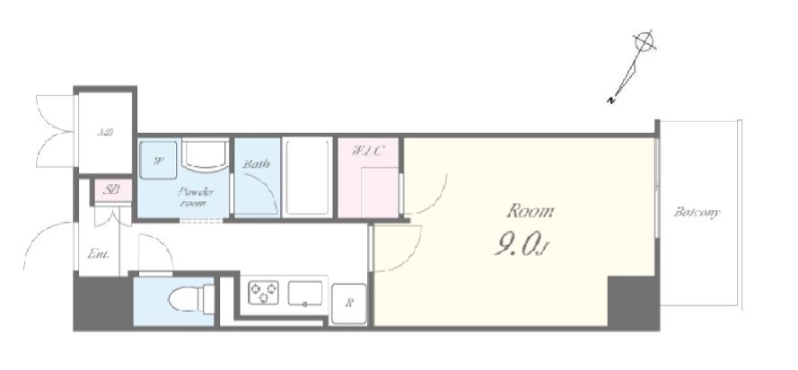 SaLan Court（サランコート） 間取り図
