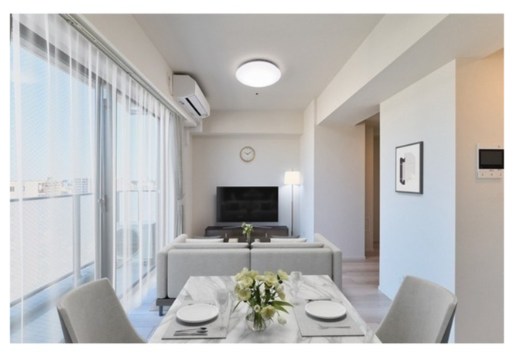 クラリティア西日暮里 リビング