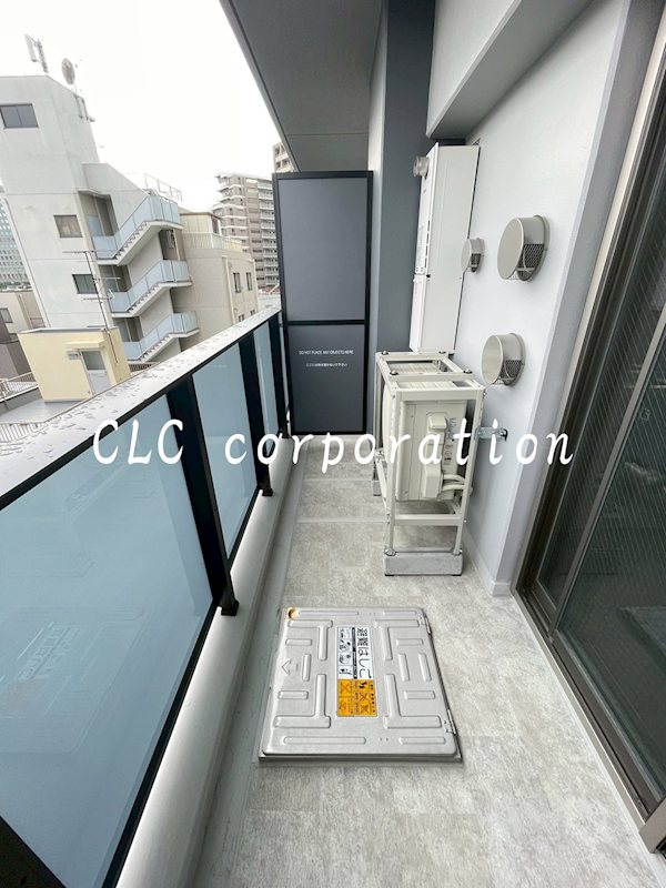 クレストコート門前仲町 ベランダ