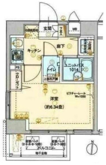 ヴェルト両国 間取り図