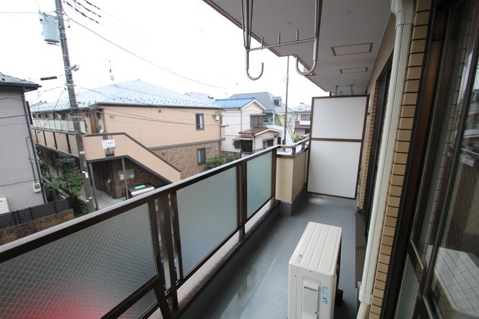 フラワーフィールドマンション ベランダ