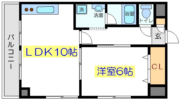 パークサイドアダチ 間取り図