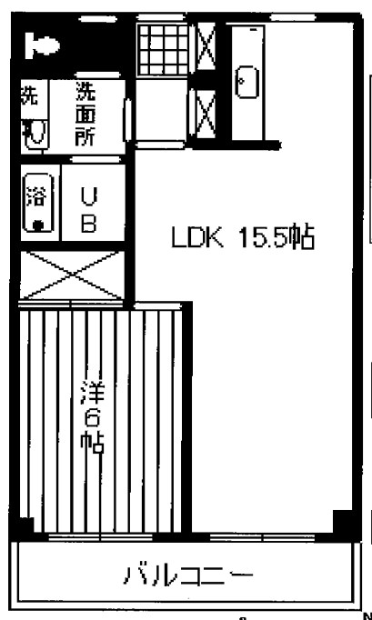 第２ツボイビル 間取り図