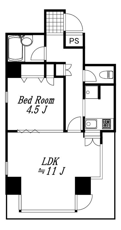 クレストパレス南行徳 間取り図