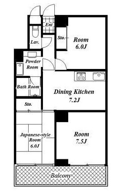 カーサデルソル 間取り図