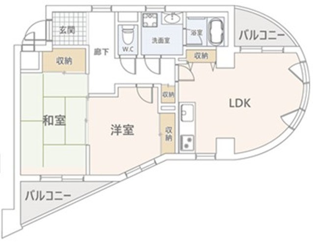 ラレーブ金町 間取り