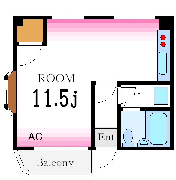 メゾンドローズ 間取り図