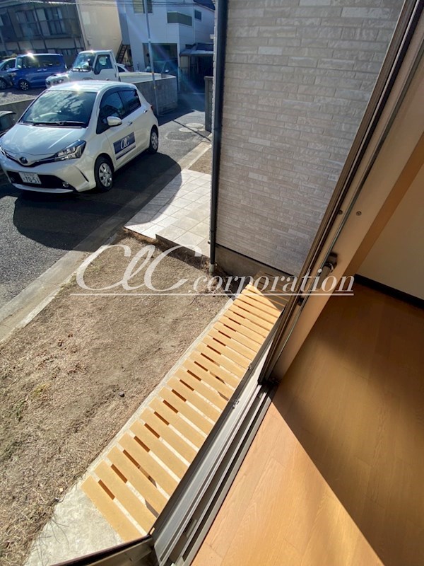 コーポツガ ベランダ