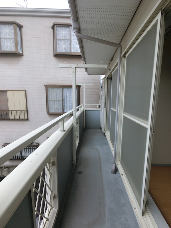 須賀コーポ ベランダ