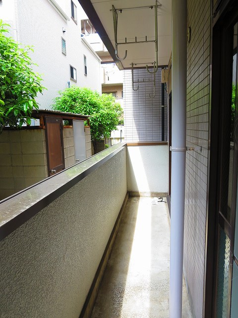 市川コーポⅢ ベランダ
