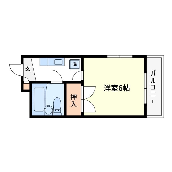 朝日ハイツ 間取り