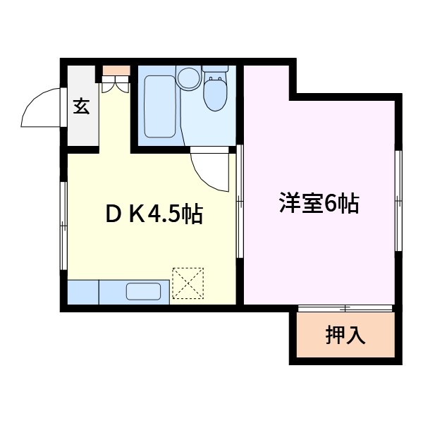ハイツ斉藤 間取り