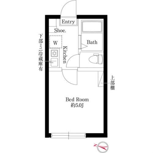 ジャスミンテラス五反野 間取り