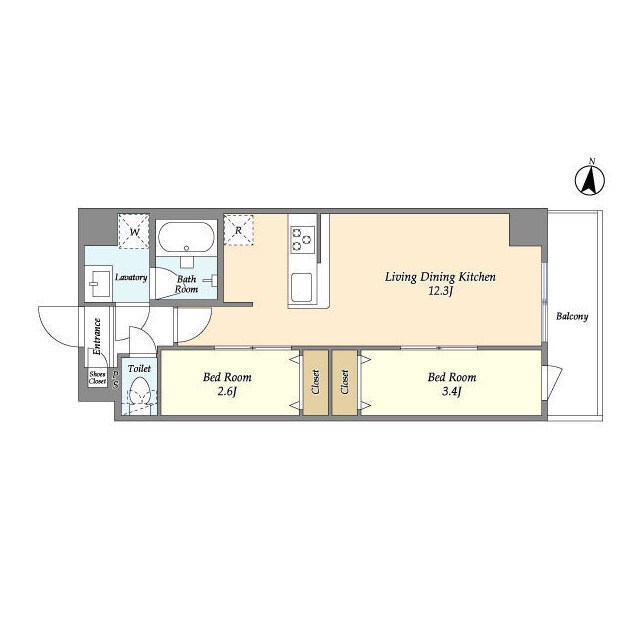 アルファコート梅島 間取り