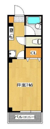 ラパン 106号室 間取り